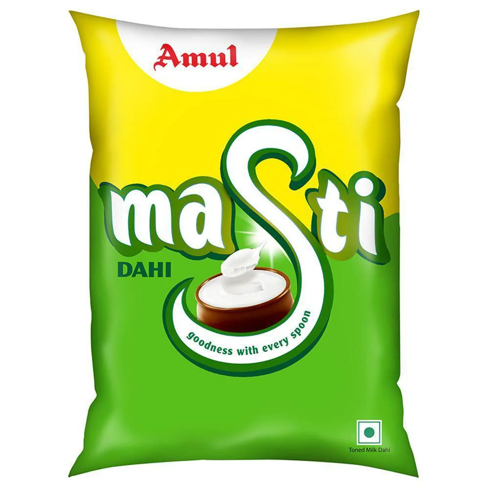 Amul Masti Pouch Curd (1kg)